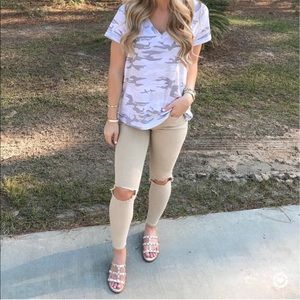 Free People ripped jeans